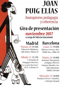 Pedagogía, CENU, Revolució espanyola Valeria Giacomoni